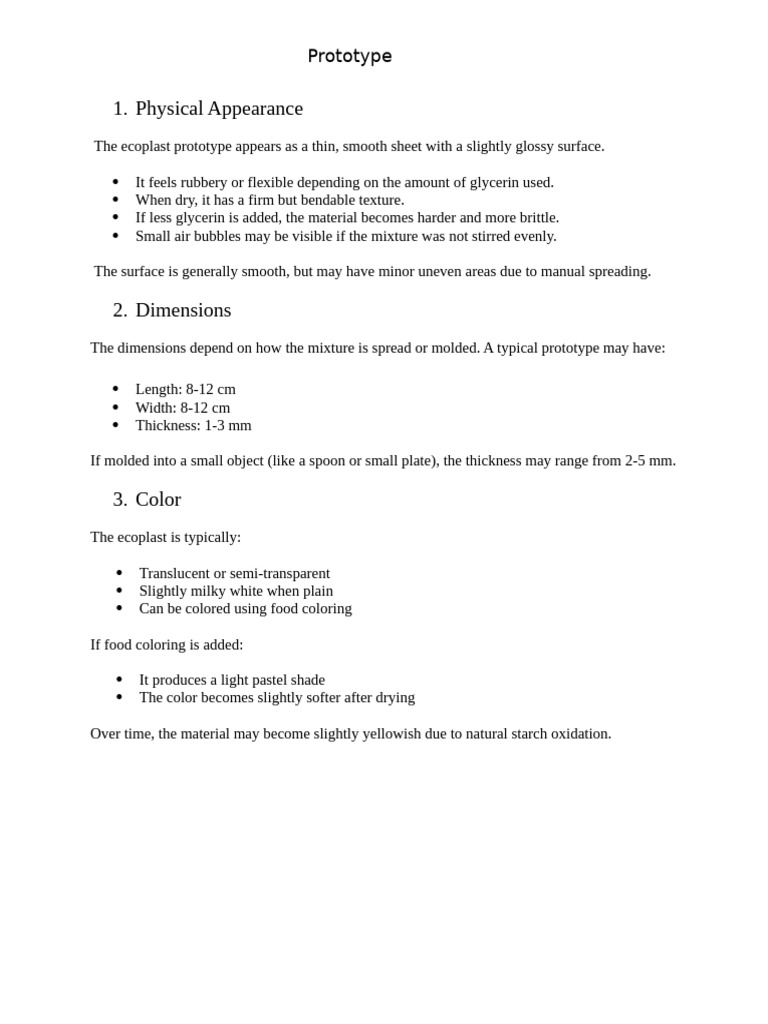 Prototype | PDF