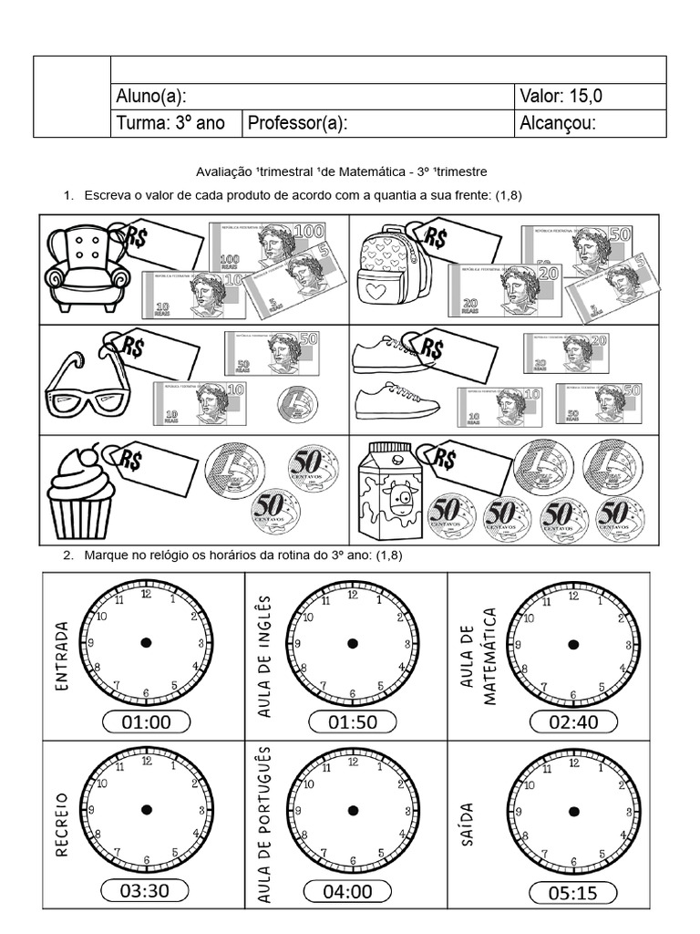 Prova 1 | PDF