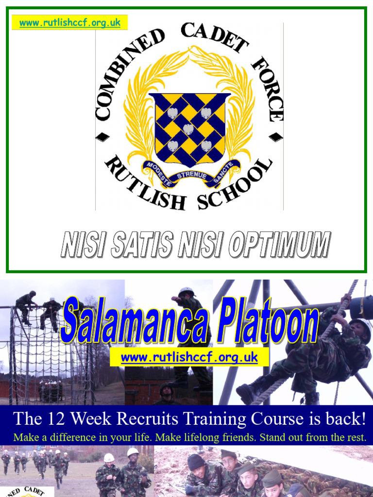Nisi Satis Nisi Optimum | PDF | Aviation | Military Education And Training