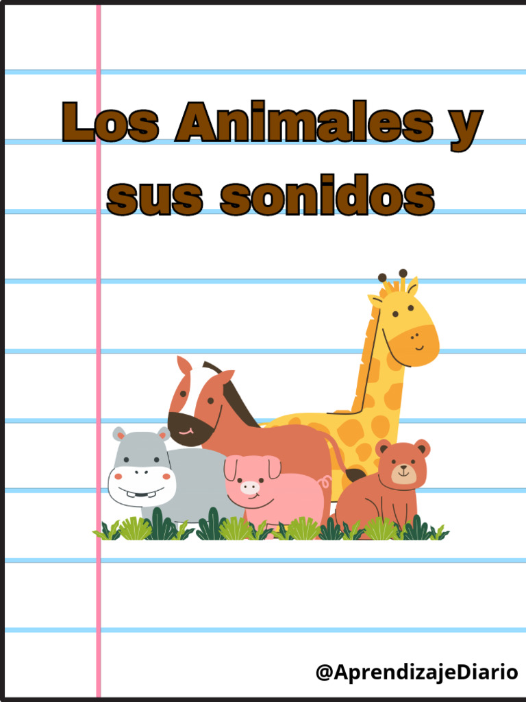 Los Animales y Sus Sonidos PDF | PDF