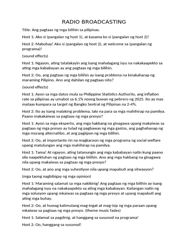 Radio Broadcasting | PDF
