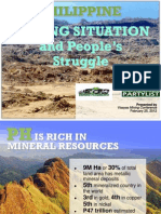 PH Mining Situation by Kalikasan 2012