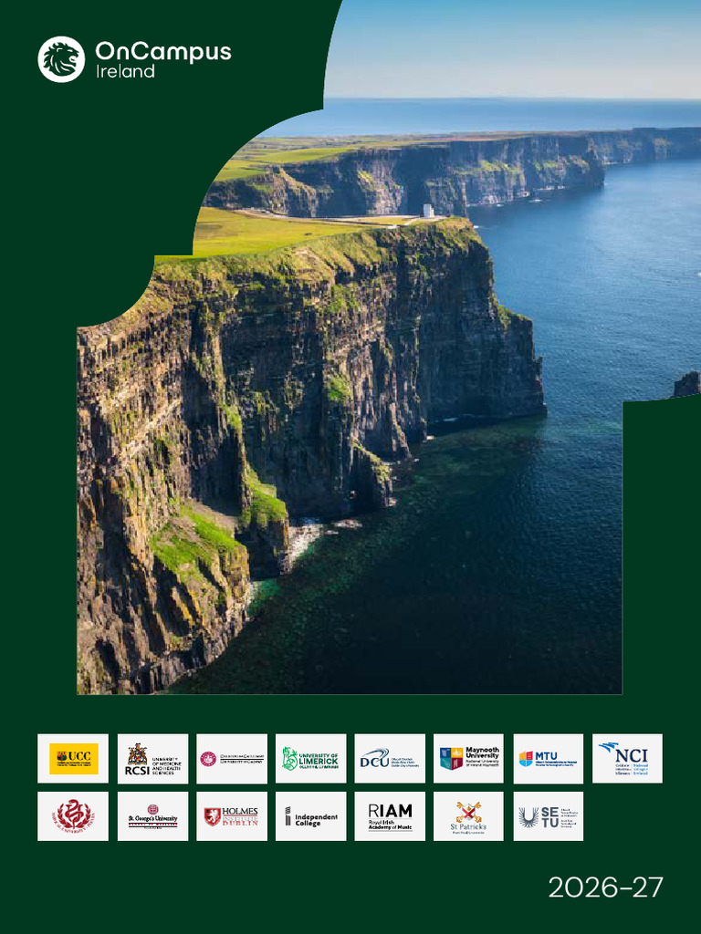 DIGITAL OnCampus Ireland Brochure 2026-27 | PDF | Academic Degree