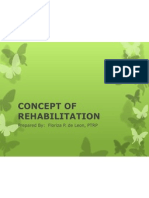 Concept of Rehabilitation