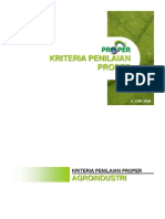 Kriteria PROPER 5 Juni 2008 Arsip Harimawan