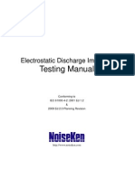 Testing Manual: Electrostatic Discharge Immunity
