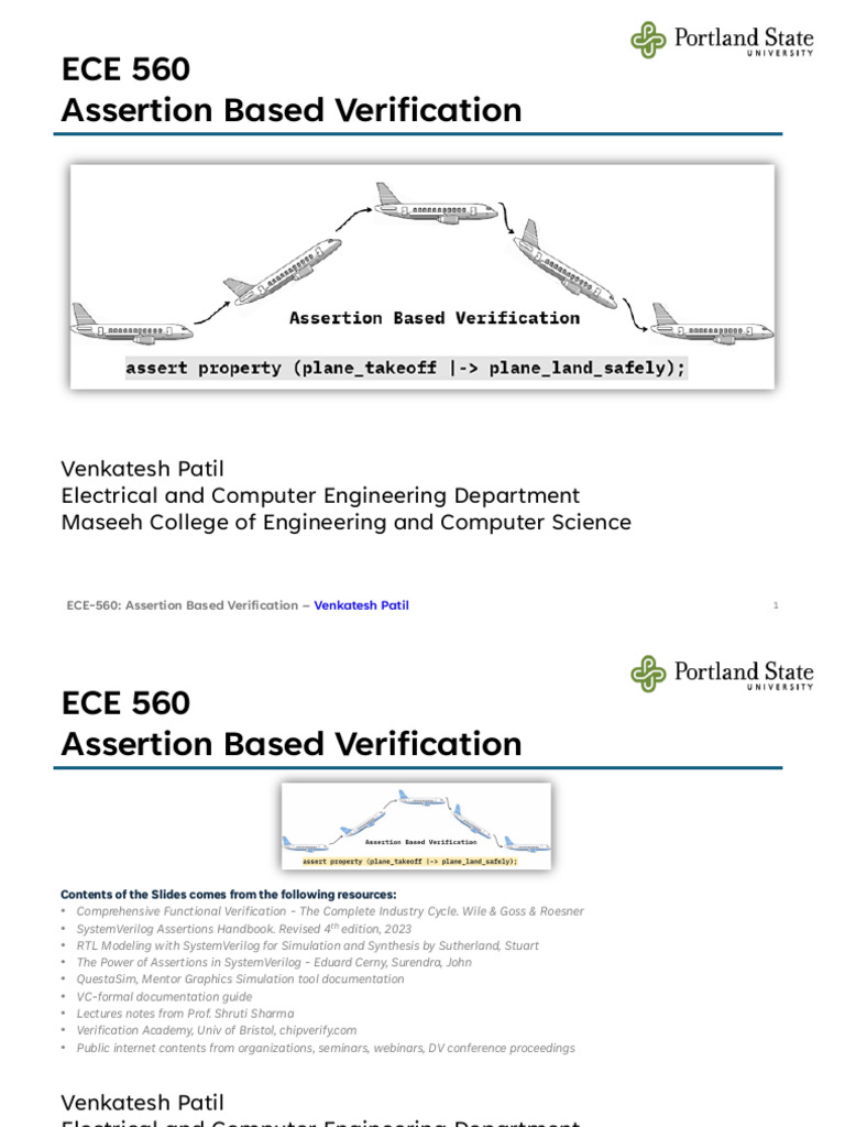 Ece 560 Lec3 Seq and FPV | PDF | Formal Verification | Logic Synthesis