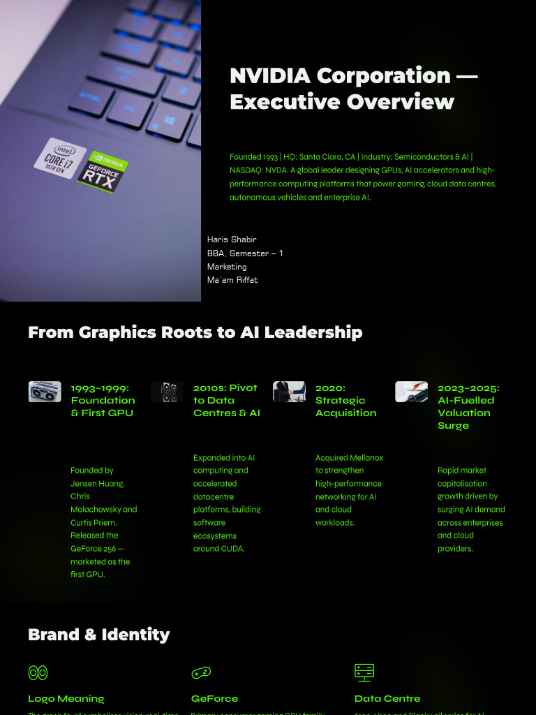 NVIDIA Corporation Executive Overview | PDF | Graphics Processing Unit ...