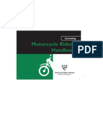 Motor Cycle Riders' Handbook