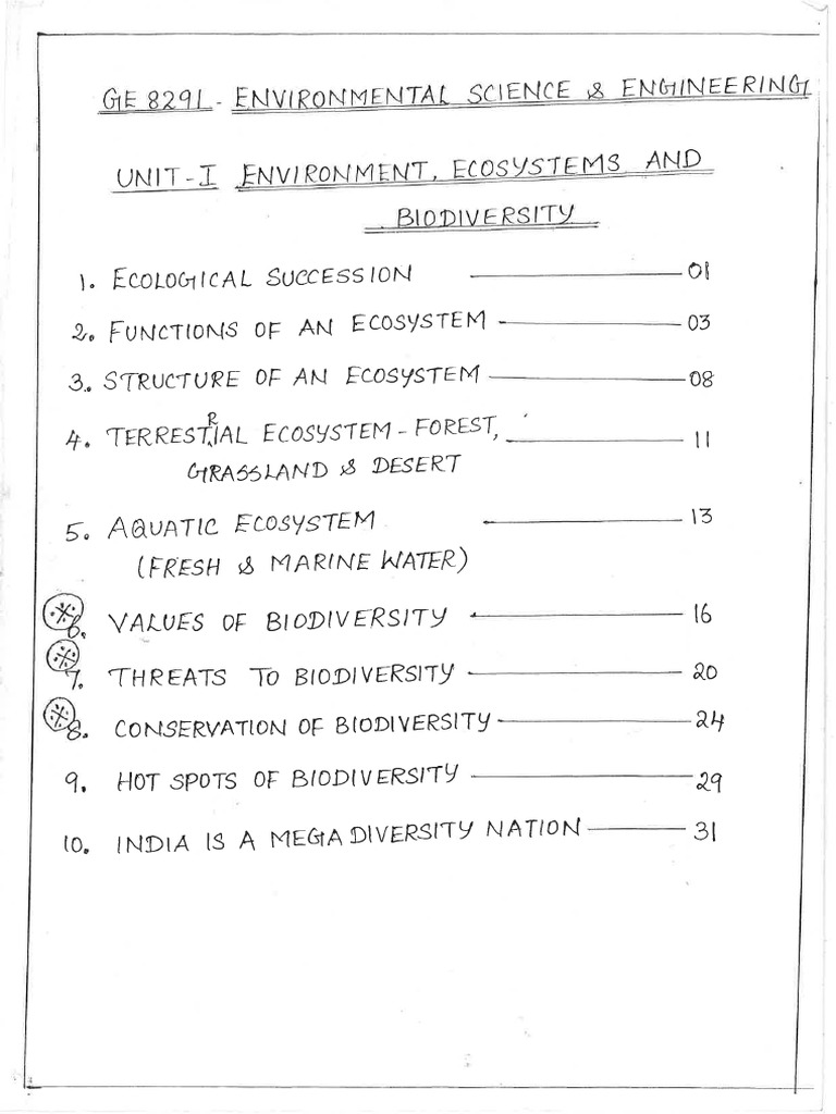 Evs 1 ST Unit | PDF