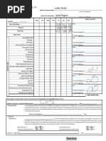 Home Services Program Timesheet 2025 | PDF
