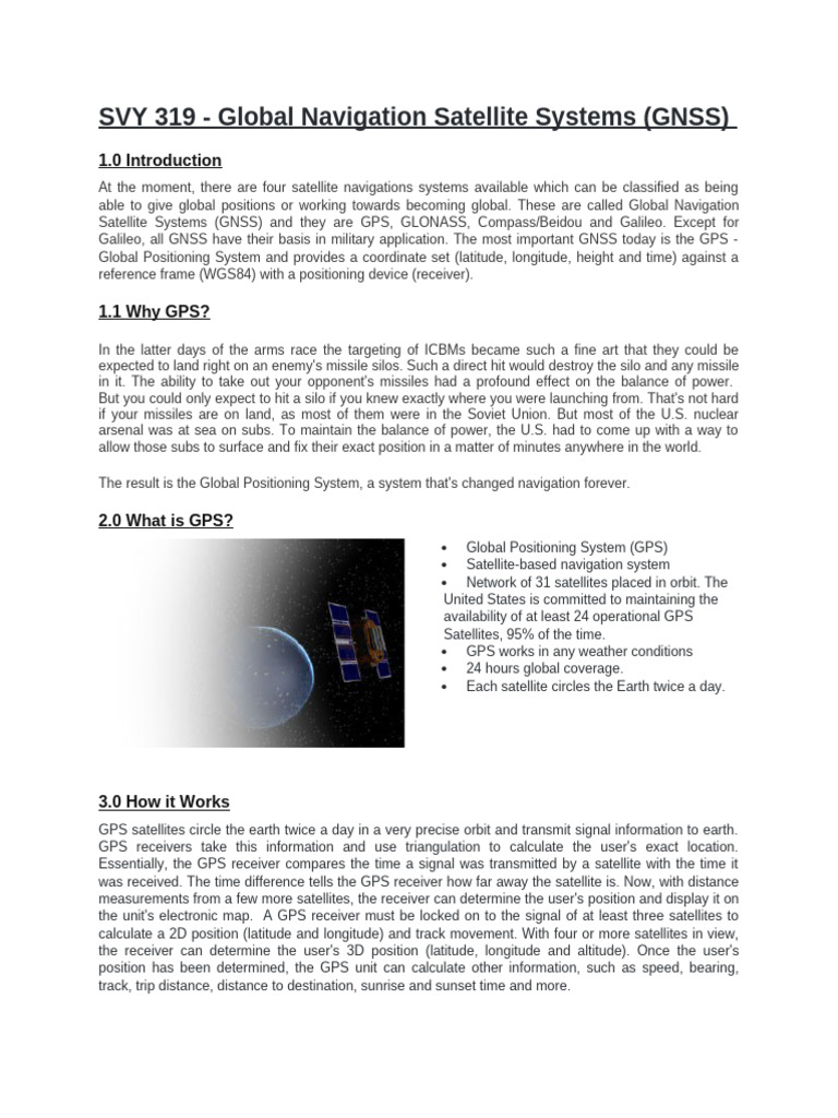 Lecture 7 Year 3-Global Positioning System-Jan 2026 | PDF | Global ...