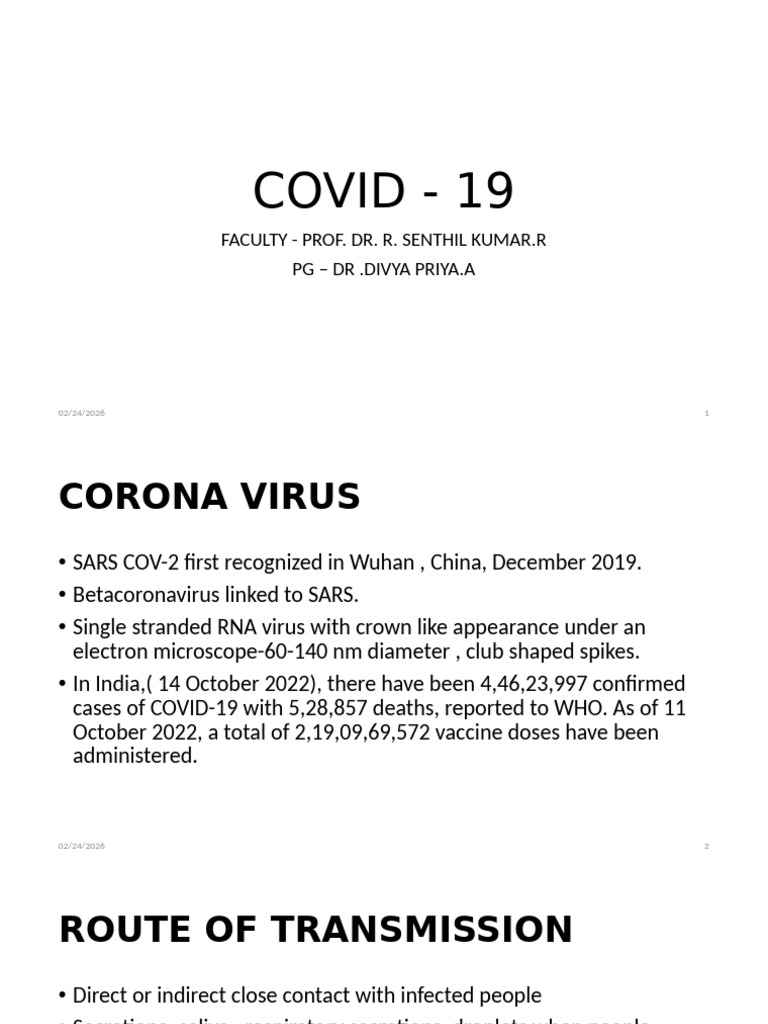 Covid 19 | PDF | Human Diseases And Disorders | Public Health