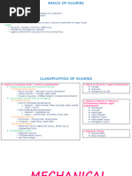 Blunt and Sharp Force Injury Classifications | PDF | Medical ...