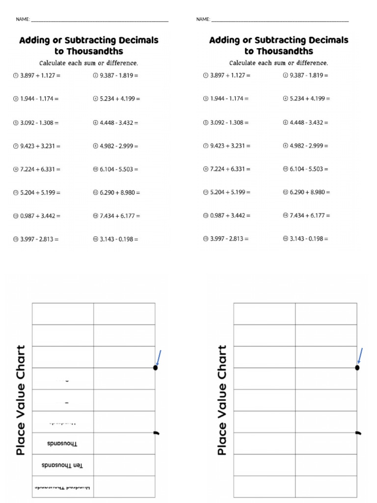 Decimals | PDF