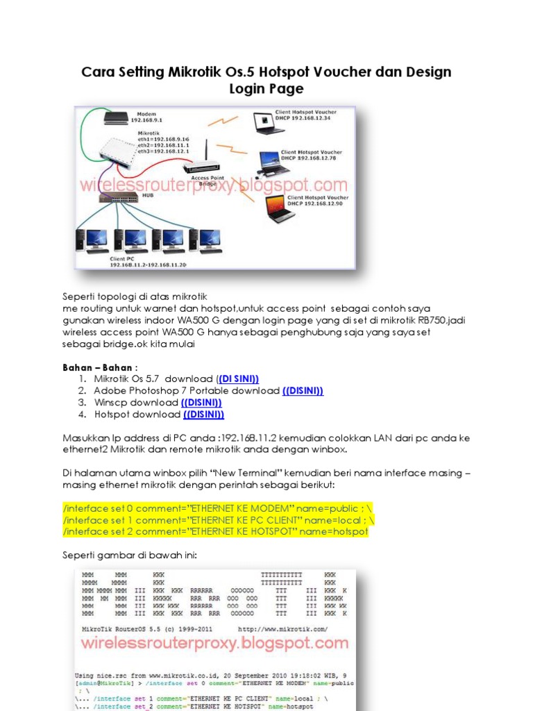 Cara Setting Mikrotik Hap Lite Menggunakan Winbox
