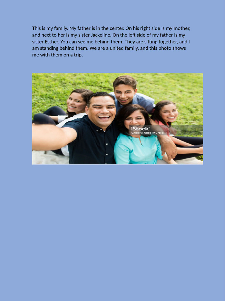 This Is My Family | PDF