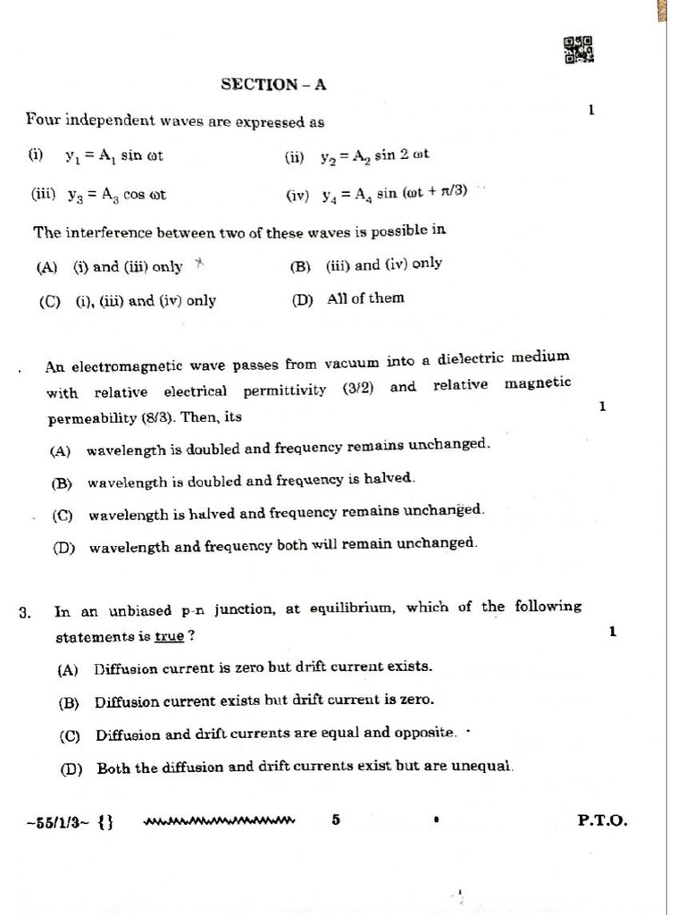 Physics Set 3 | PDF