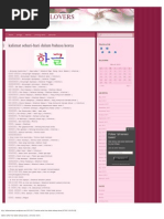 Download Kalimat Sehari-hari Dalam Bahasa Korea _ All Korean Lovers by Mahmudah Adja SN100281842 doc pdf
