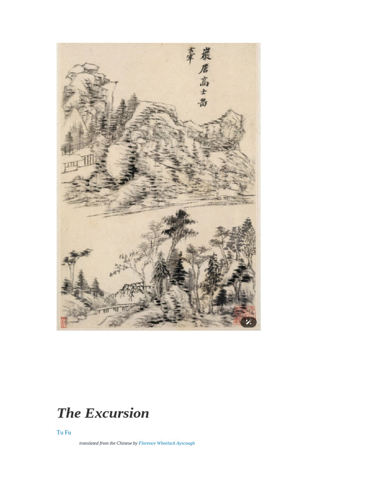 The Excursion - Tufu Lesson 2 | PDF