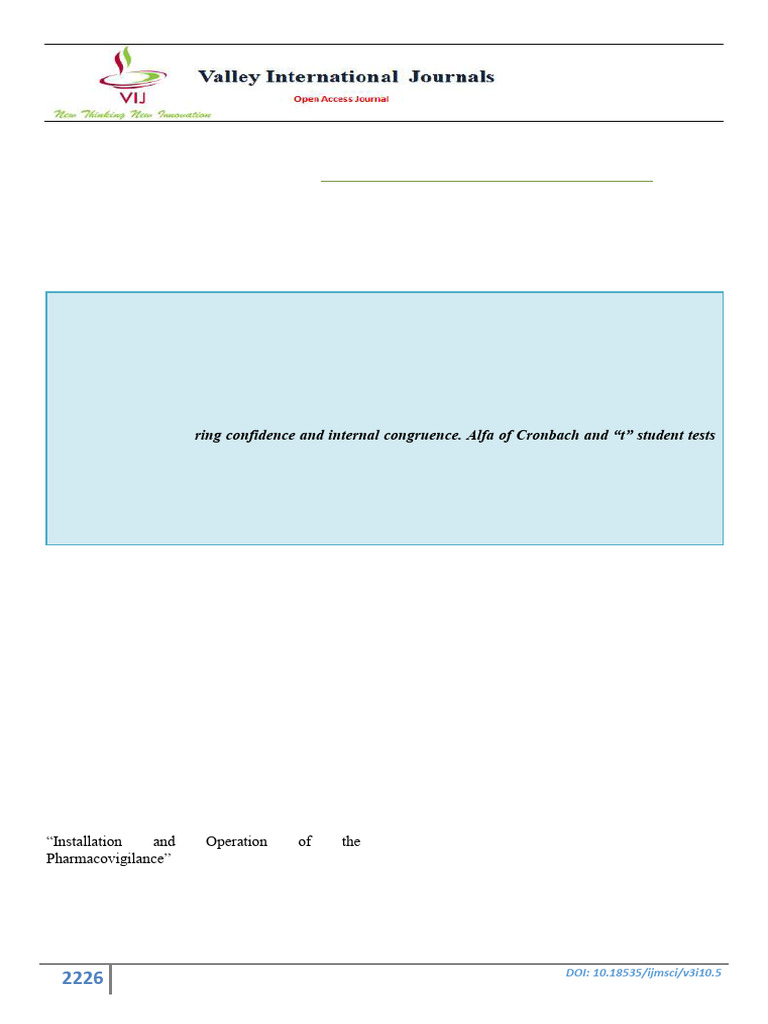 2016 Design and Validation of A Questionnaire in Spanish in Order To ...