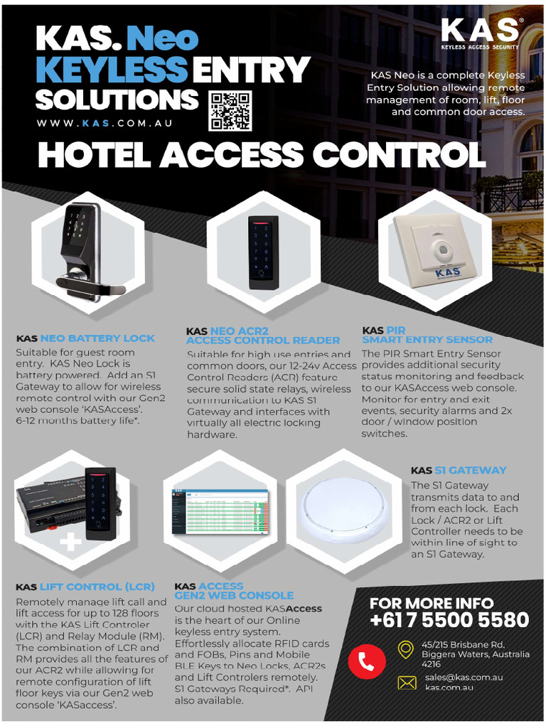 Neo Hotel Access Control | PDF