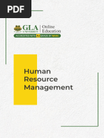 HRM Sem II Version 3 | PDF | Human Resource Management
