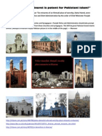 Is Design of Minaret Is Patent For Pakistani Islam