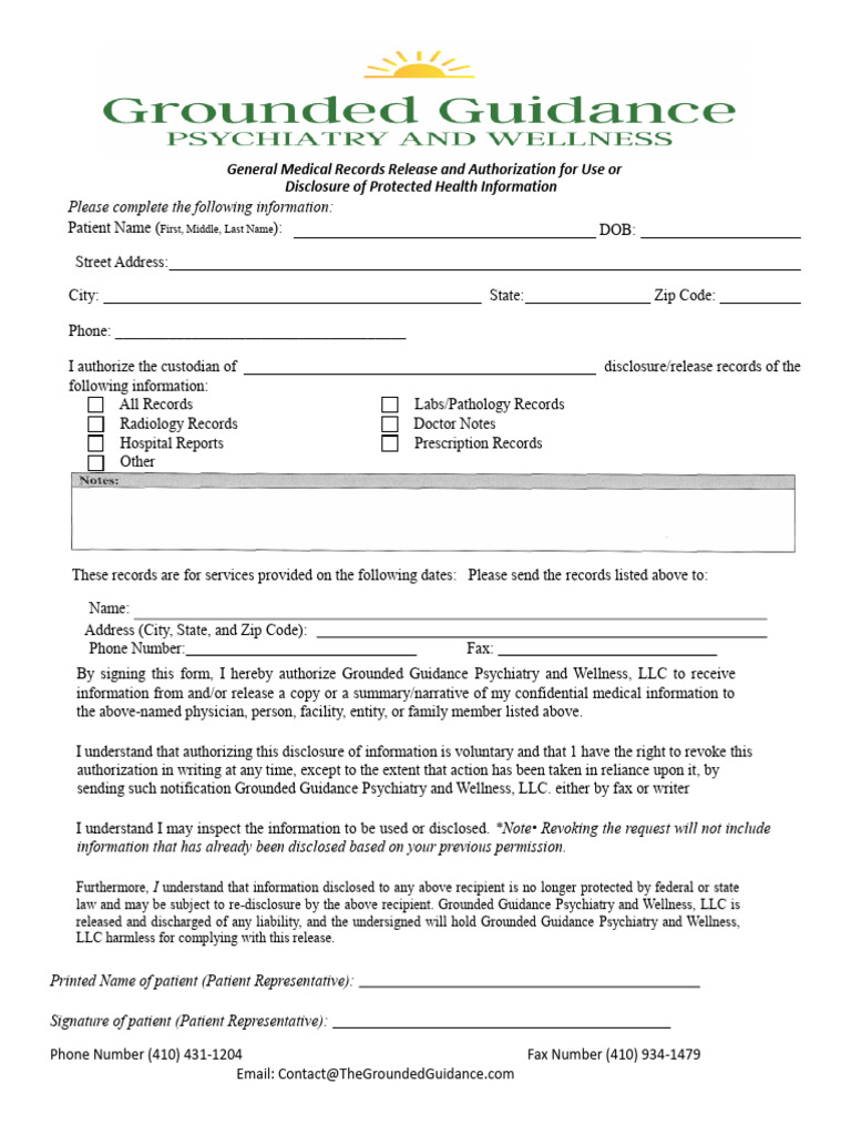 25consent Form | PDF | Health Insurance Portability And Accountability ...