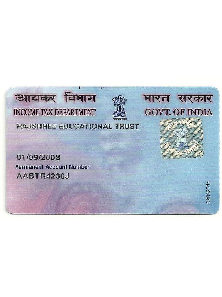 Pan Card | PDF