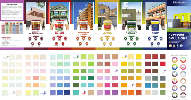 Exterior Shade Card | PDF | Paint