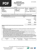 Bill Forwarding Form Template | PDF
