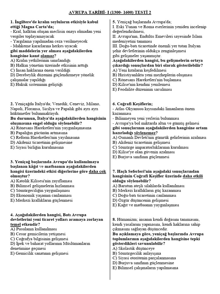 Osmanlı Tarihi | PDF