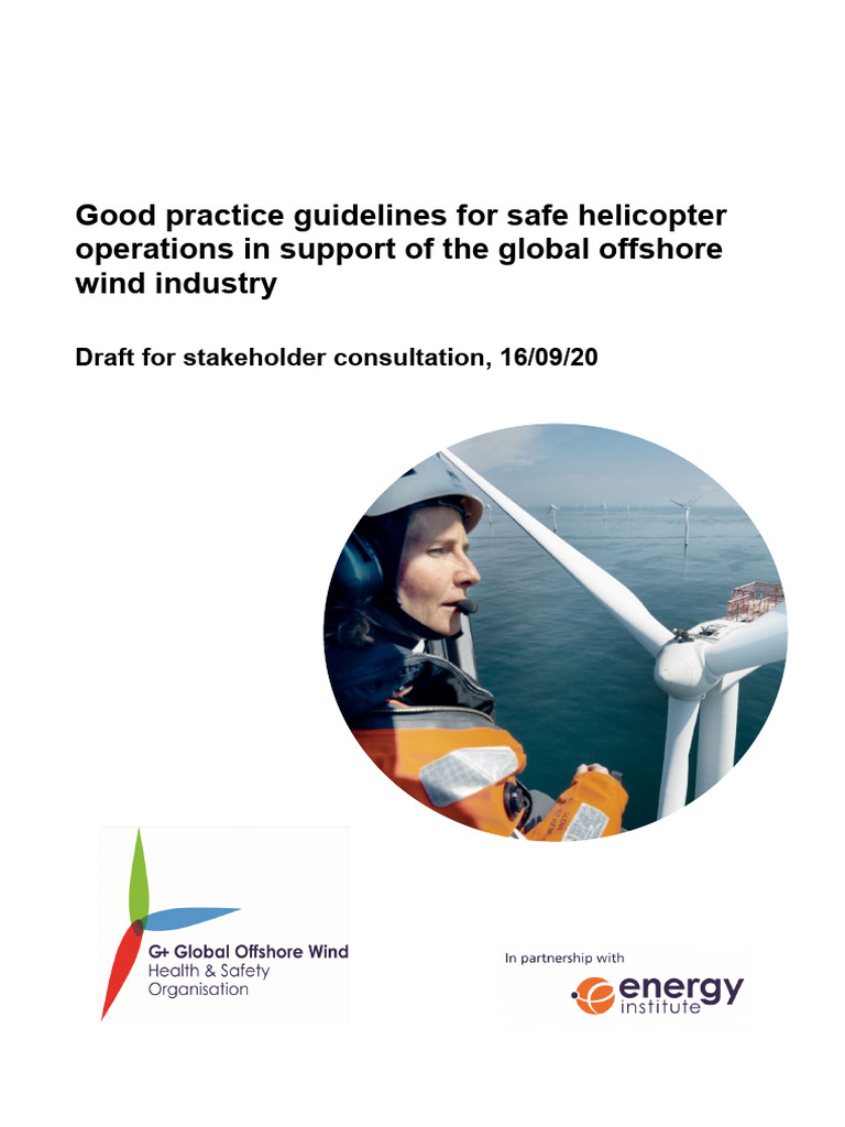 G-HeliGuidelines Draft E 16sep20 | PDF | Search And Rescue | Unmanned ...