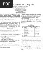 IEEE Article Formatting Guide | PDF | Typefaces | Paragraph