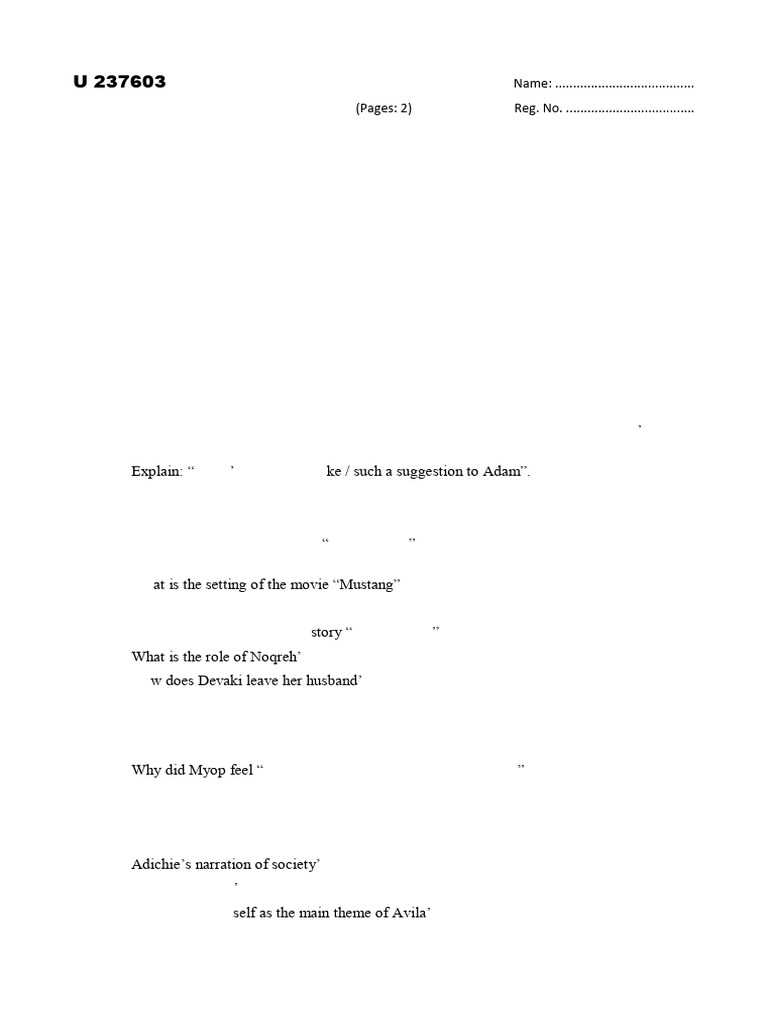 ENG6 B11 Voices of Women | PDF