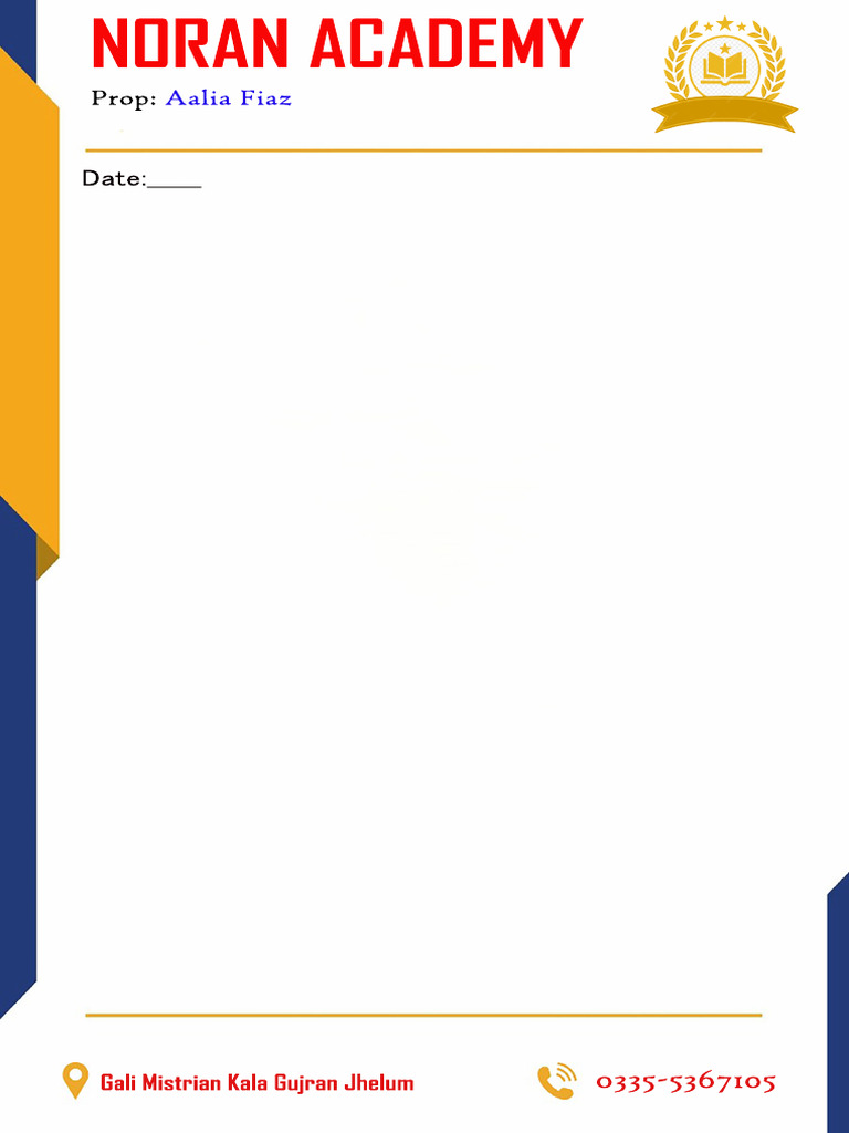 Noran Academy | PDF
