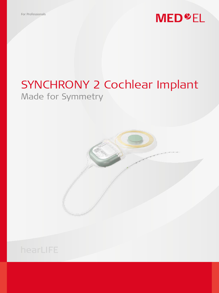 SYNCHRONY2 factsheetEN | PDF | Hearing | Medical Specialties