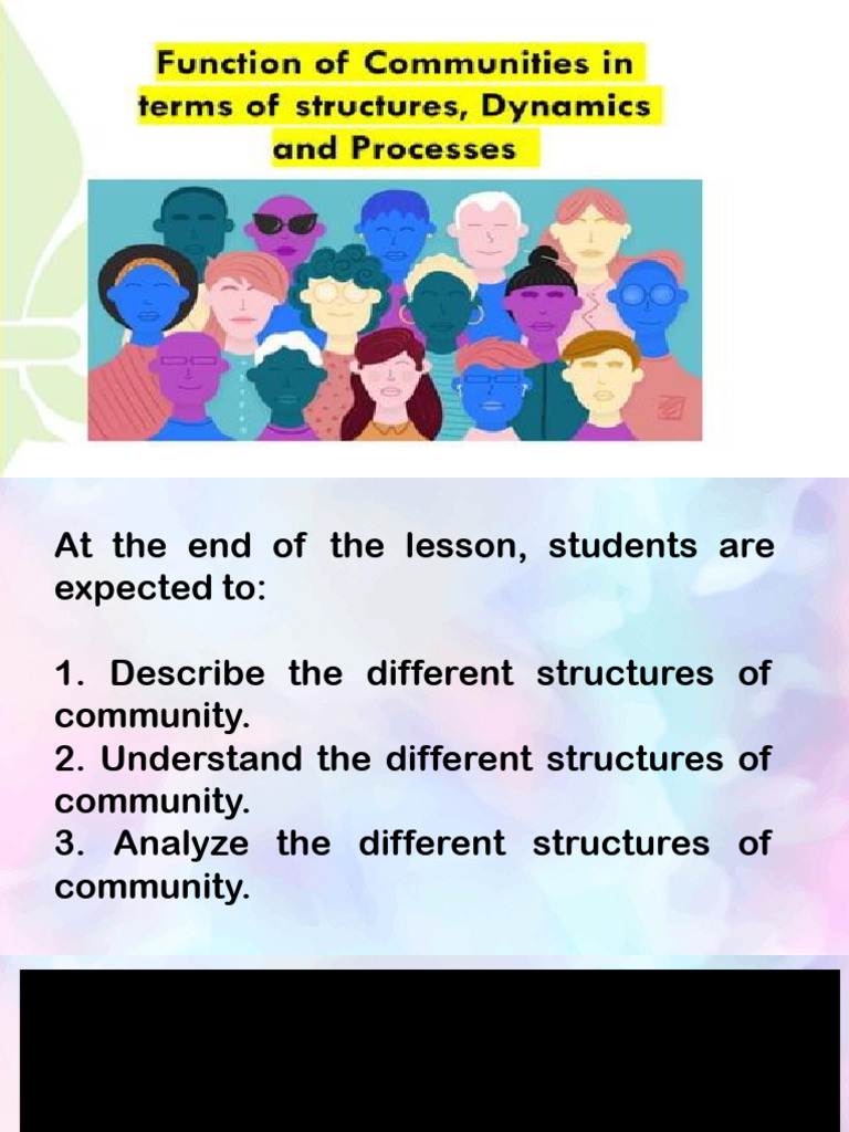 Structures and Processes of Community | PDF | Leadership | Industrial ...