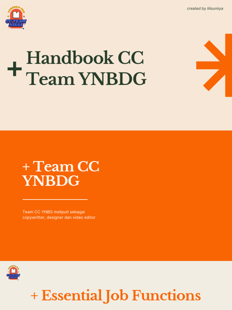 YN - Team CC Handbook | PDF
