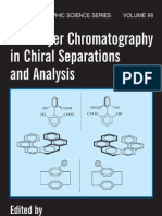 Thin Layer Chromatography in Chiral Separations and Analysis Chromatographic Science Series