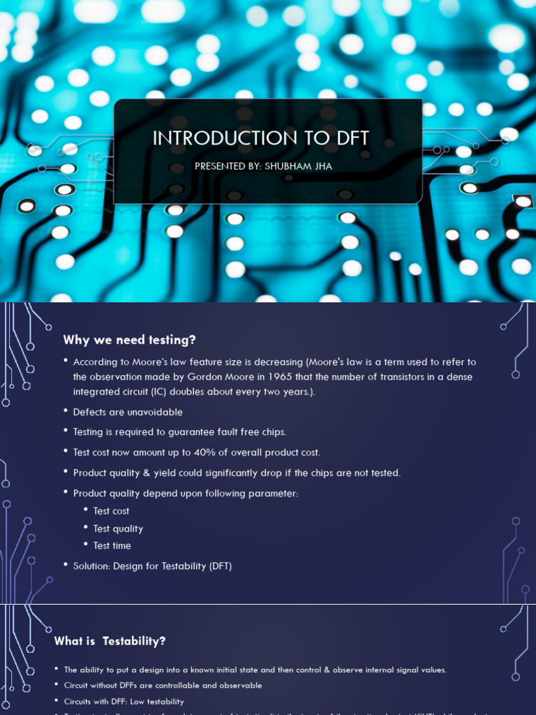 Introduction To DFT Part - 1 | PDF | Semiconductor Device Fabrication ...