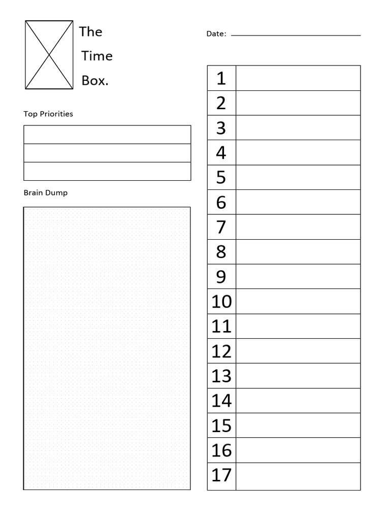 Time Box | PDF