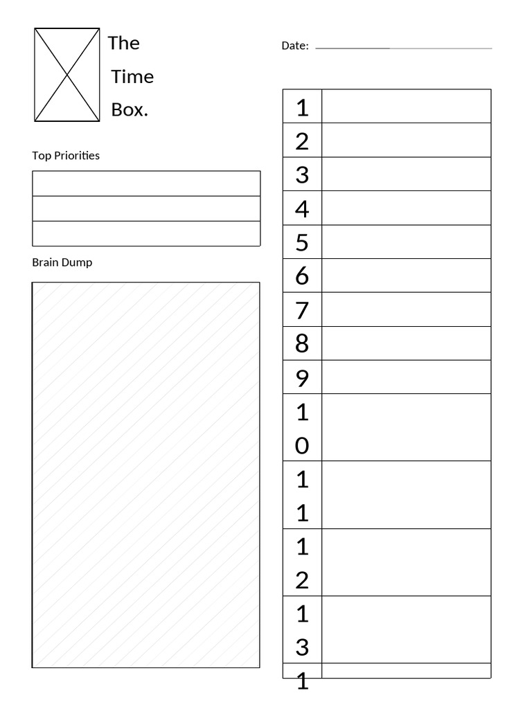 Time Box | PDF