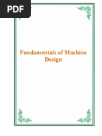 Fundamentals of Machine Design 3252