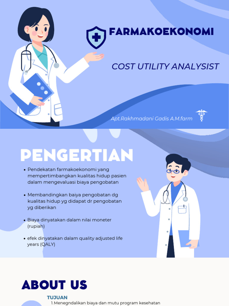 Farmakoekonomi: Cost Utility Analysist | PDF