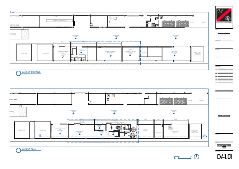 CVL-1.01 Layout Plan & Existing Boiler | PDF