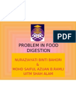 Problem in Food Digestion 2003 New