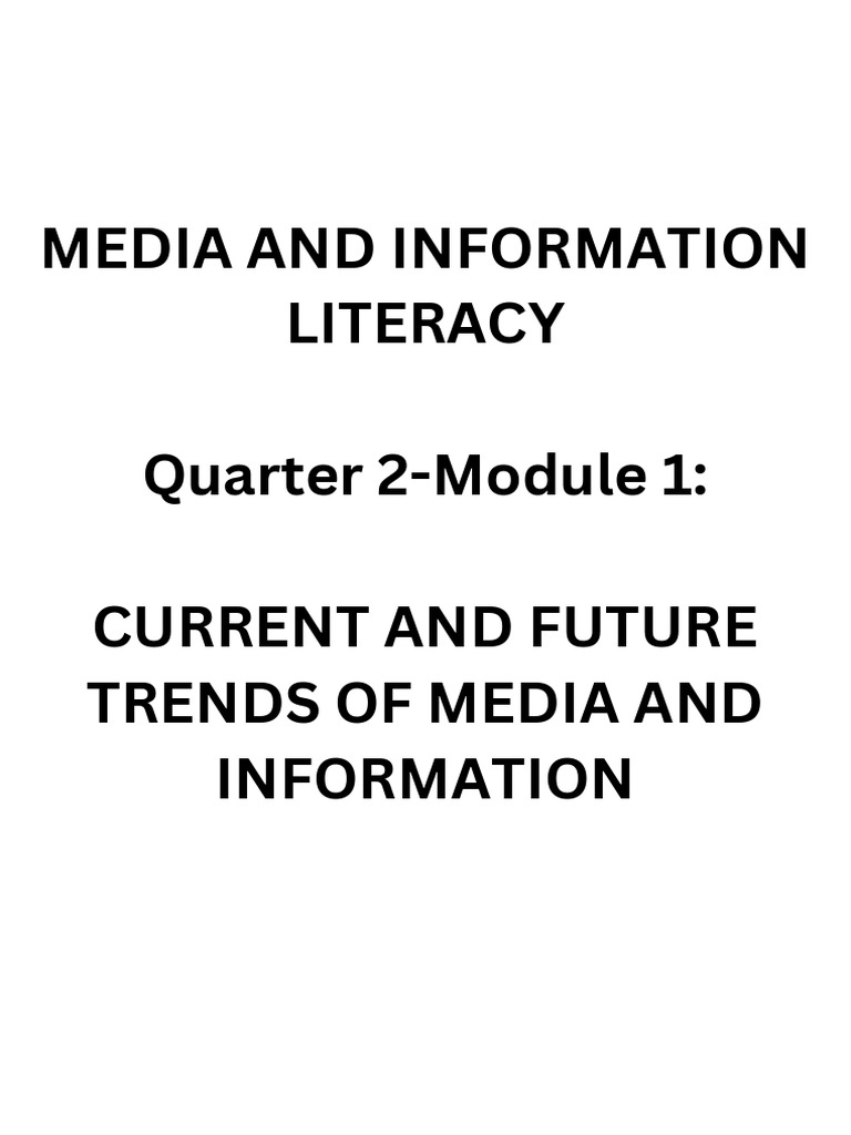 Media and Information Literacy 20260224 145828 0000 | PDF