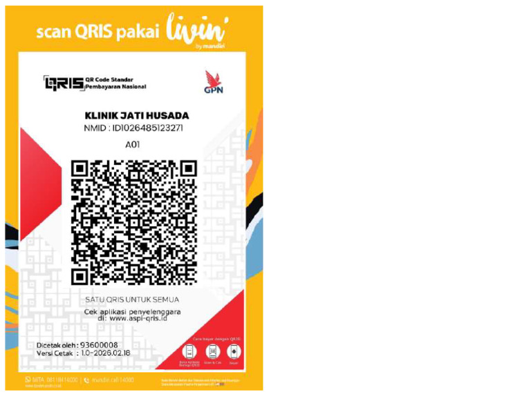 Qris Template Rs | PDF